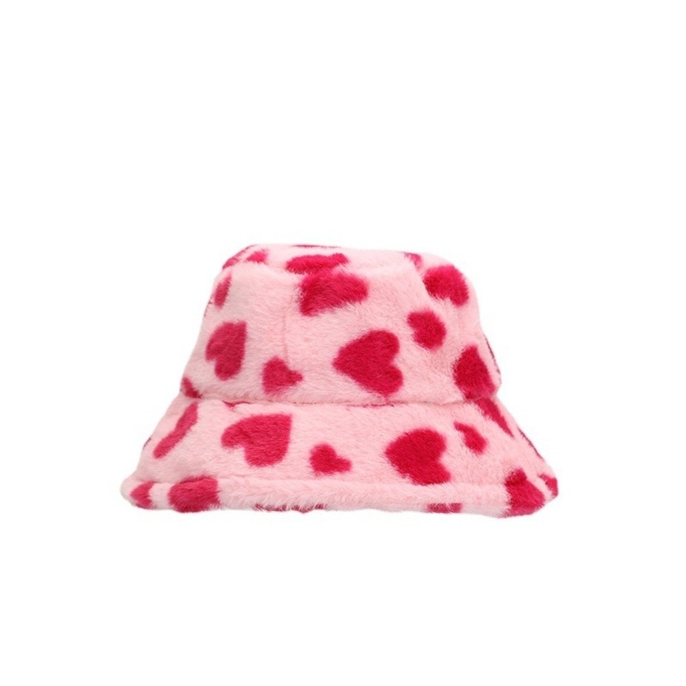 Bucket Hat Embroidered - لطيف فو الفراء صياد قبعة رشاقته