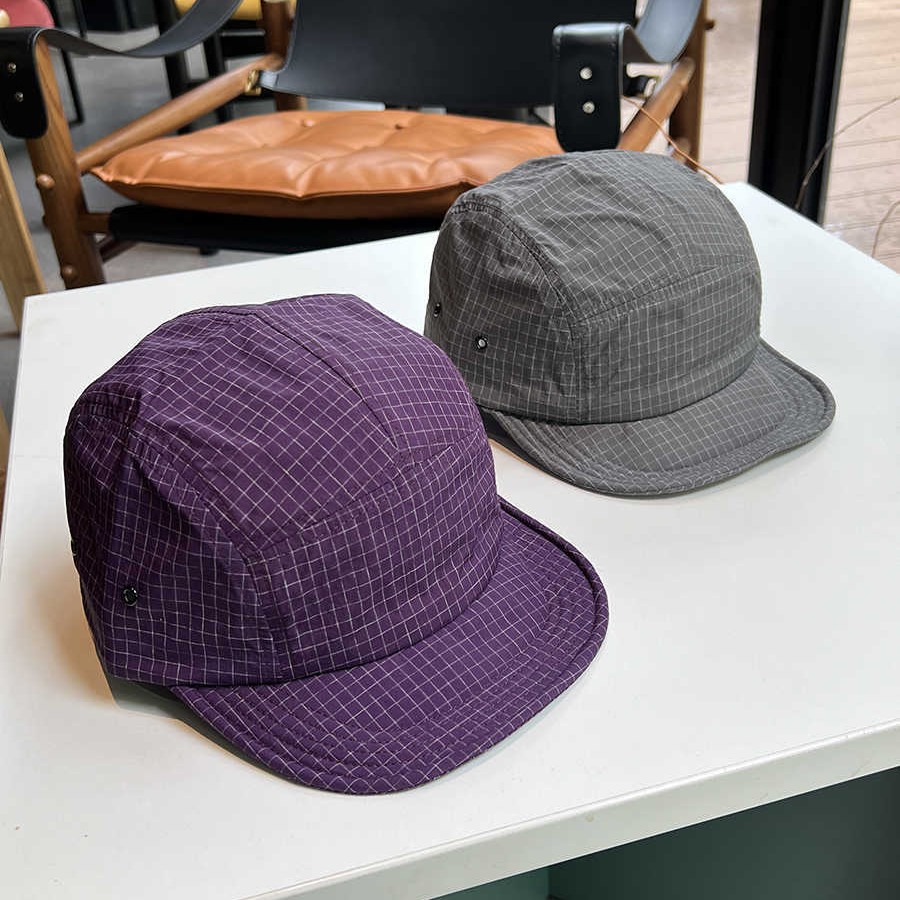 Corduroy Cap 5 Panel - قبعة بيسبول صيفية سريعة الجفاف للنساء،