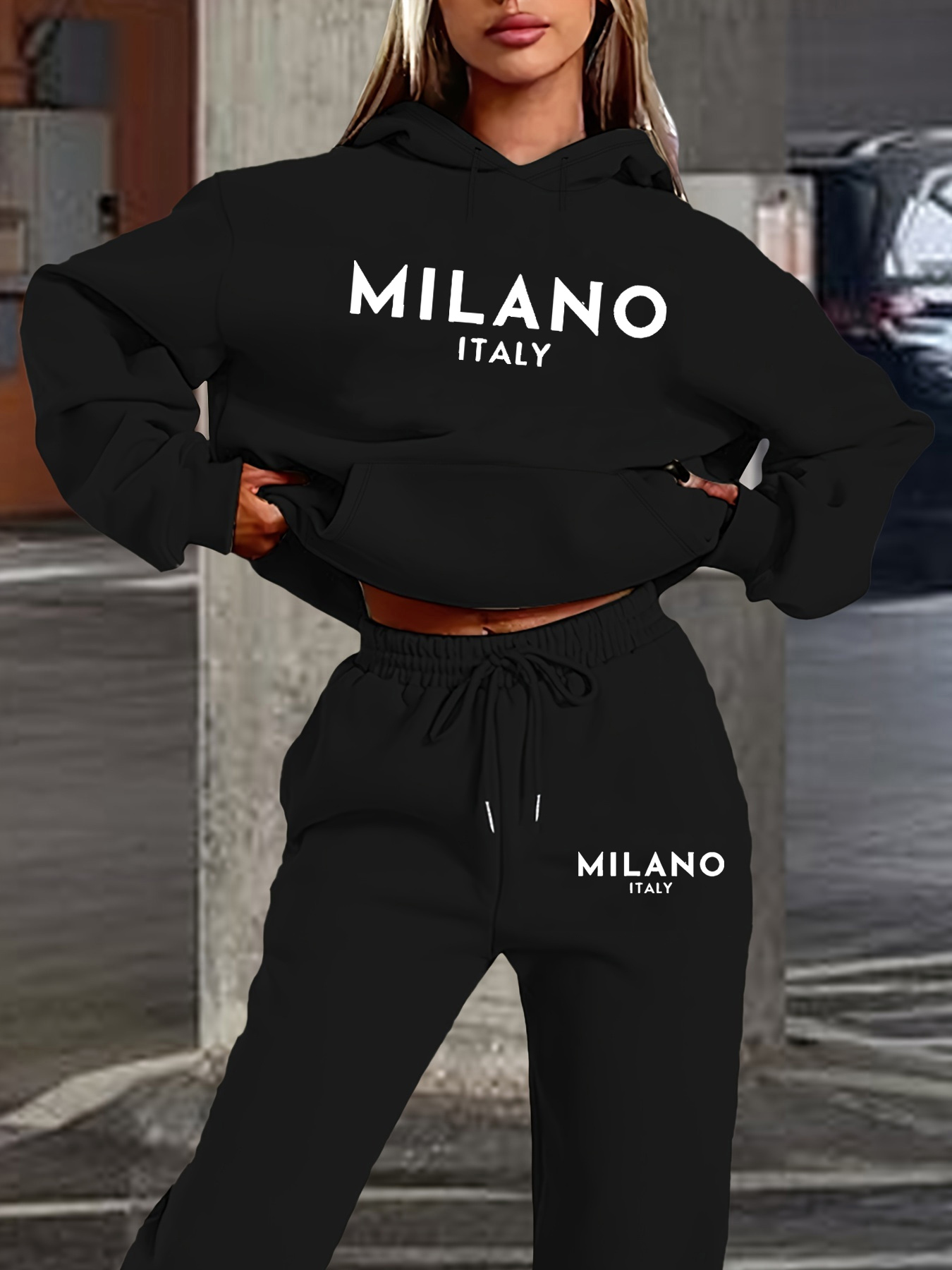 Street Fashion Milano - المرأة الخريف والشتاء موضة عادية الهيب