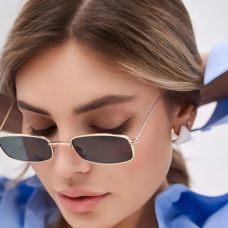 Street Fashion Glasses - نظارات شمسية كلاسيكية جديدة بإطار صغير