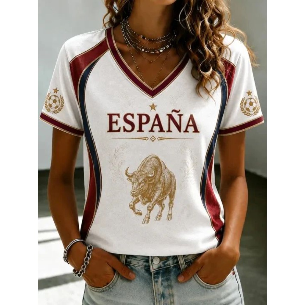 Street Fashion In Spain - قميص كرة قدم صيفي 2026 للرجال