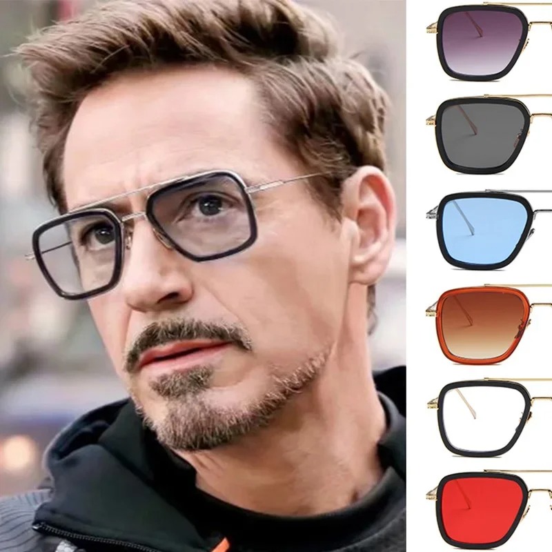Street Fashion Glasses - نظارات شمسية ستيم بانك توني ستارك