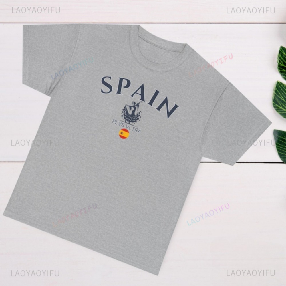 تي شيرت مطبوع عليه علم إسبانيا - مراجعة Street Fashion In Spain وسعره