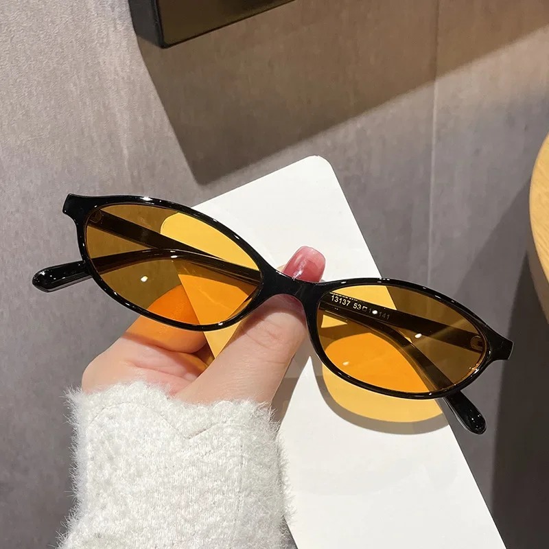 نظارات شمسية صغيرة بيضاوية الش - مراجعة Street Fashion Glasses وسعره