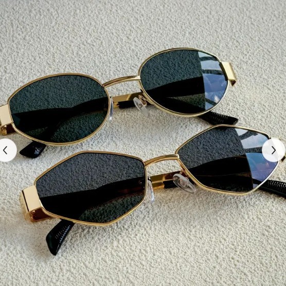 نظارات شمسية معدنية بإطار دائر - مراجعة Street Fashion Glasses وسعره