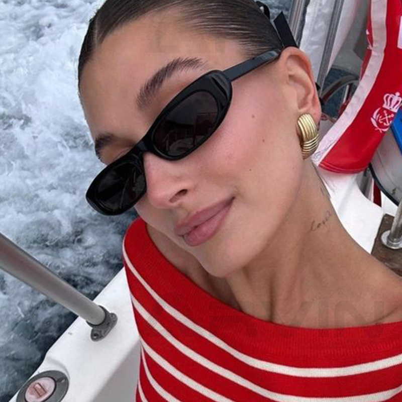 نظارات شمسية نسائية بيضاوية ال - مراجعة Street Fashion Glasses وسعره