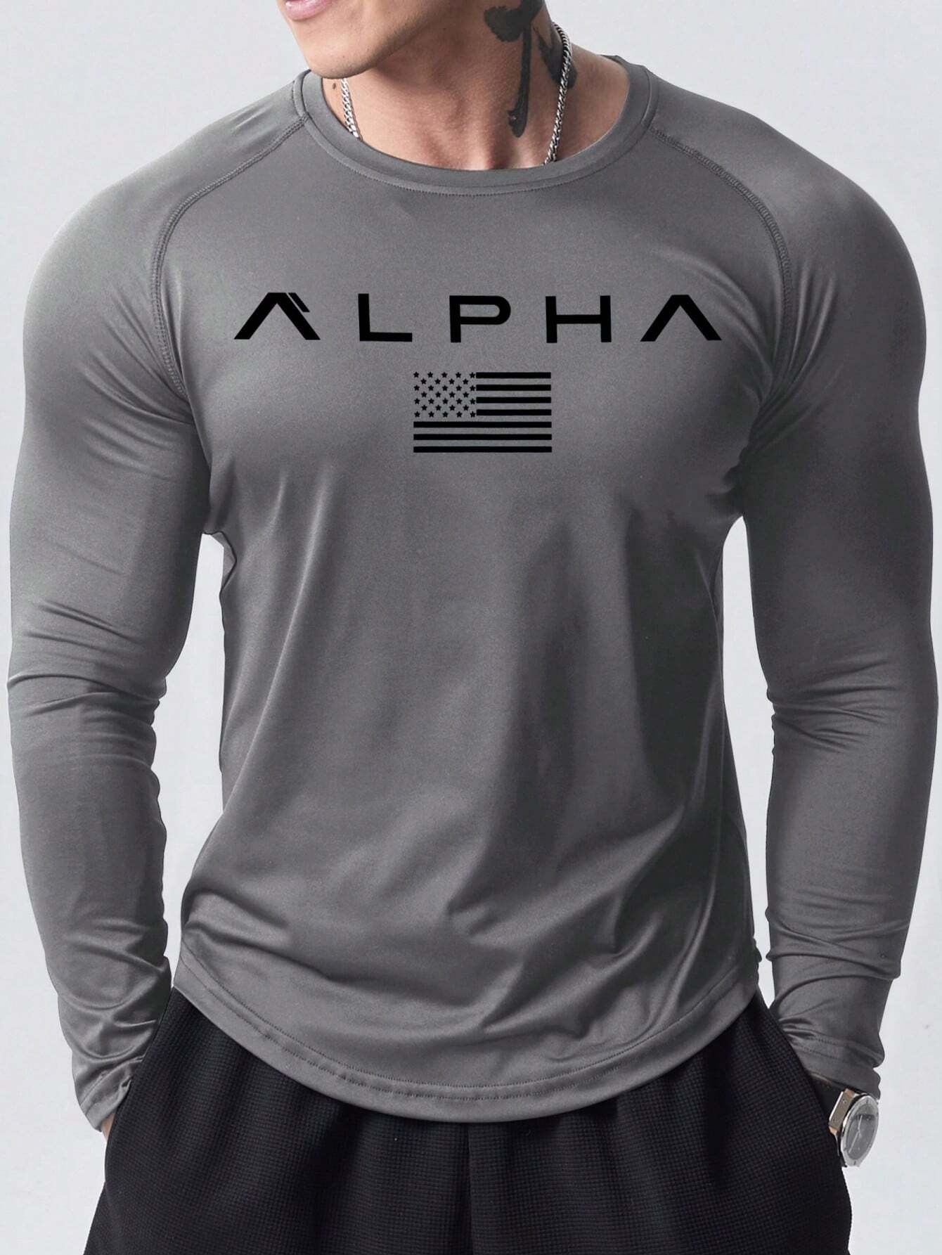 تي شيرت رجالي جديد بأكمام طويل - مراجعة Fashion Streetwear وسعره