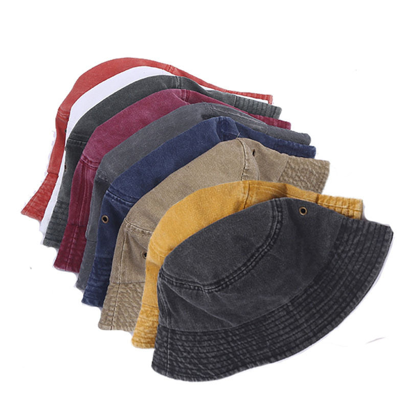 شعار مخصص طباعة التطريز الأورو - مراجعة Bucket Hat Embroidered وسعره
