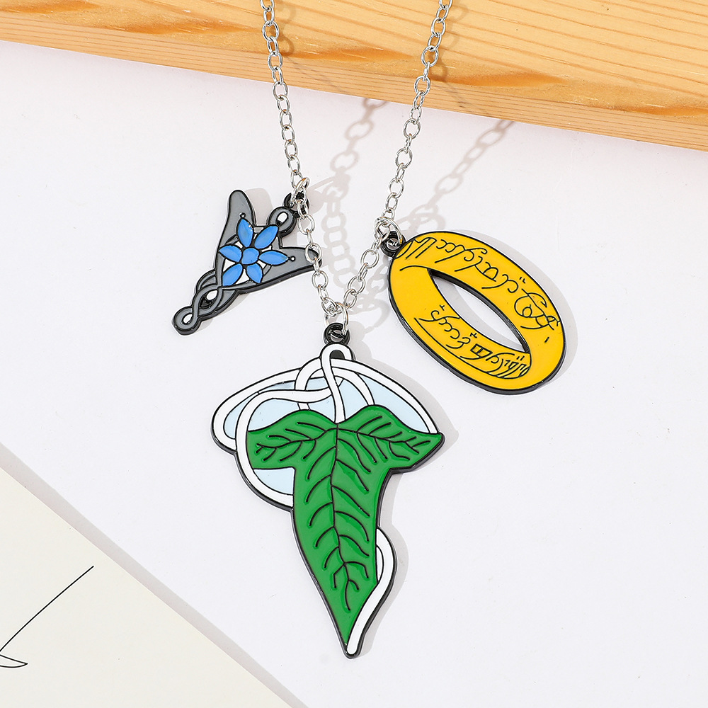 قلادة سيد الخواتم على شكل أورا - مراجعة Street Fashion Necklace وسعره