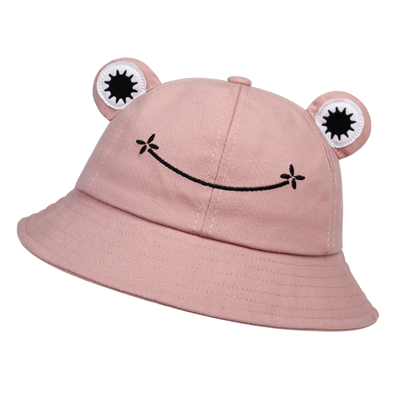 قبعات دلو نسائية بتصميم الضفدع - مراجعة Bucket Hat Embroidered وسعره