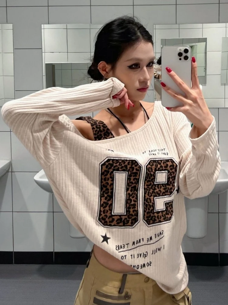 تي شيرت نسائي فضفاض بطبعة الفه - مراجعة Fashion Streetwear وسعره