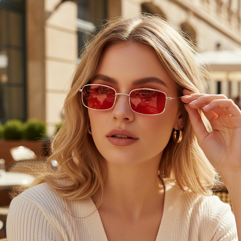 نظارات شمسية كلاسيكية جديدة بإ - مراجعة Street Fashion Glasses وسعره