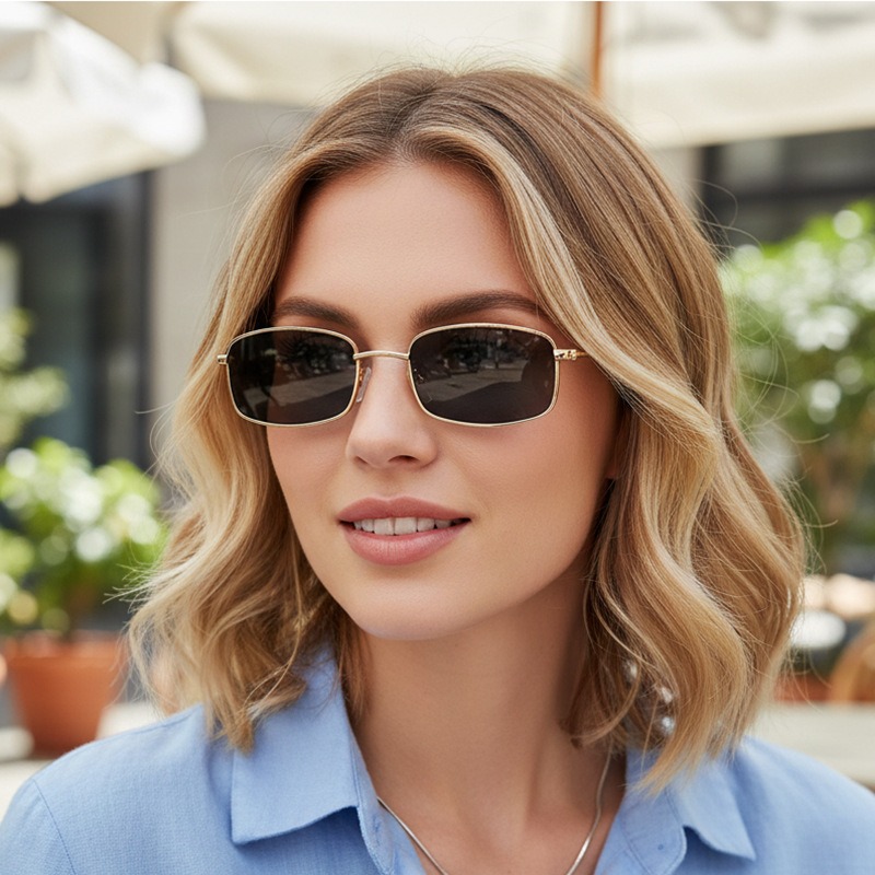 نظارات شمسية كلاسيكية جديدة بإ - مراجعة Street Fashion Glasses وسعره