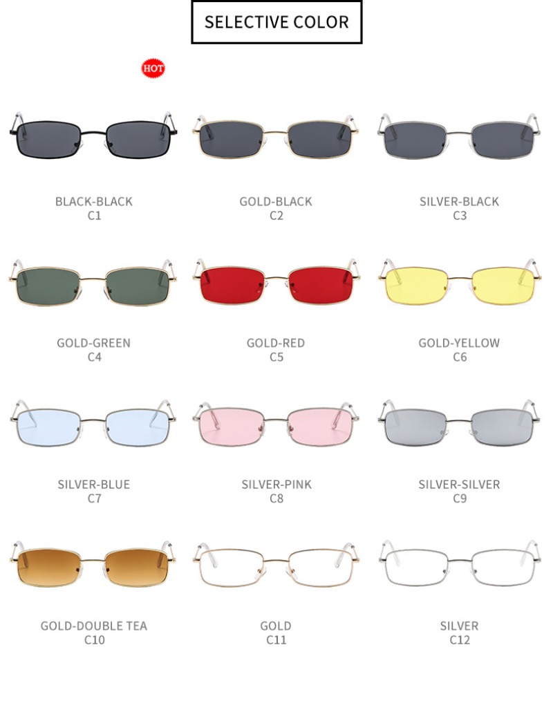 نظارات شمسية كلاسيكية جديدة بإ - مراجعة Street Fashion Glasses وسعره