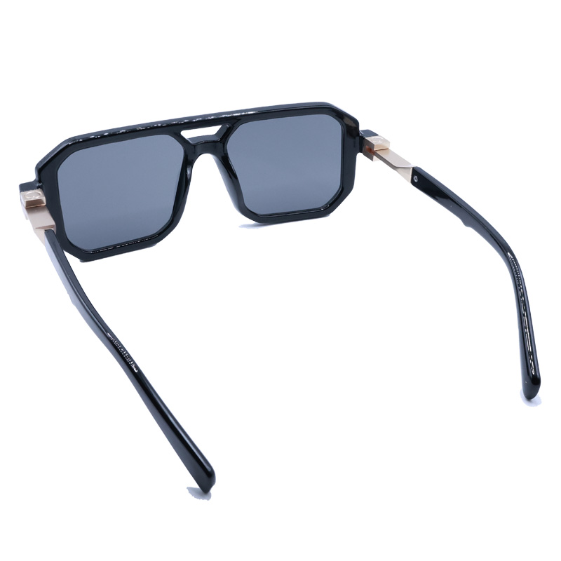 نظارات شمسية سوداء بتصميم عتيق - مراجعة Street Fashion Glasses وسعره