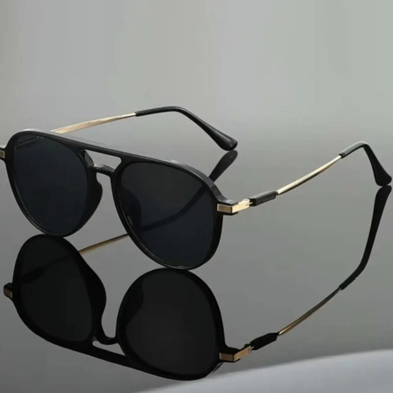 نظارات شمسية طراز الطيار الكلا - مراجعة Street Fashion Glasses وسعره