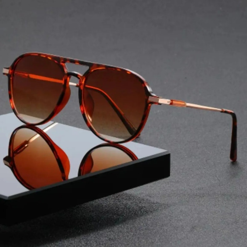 نظارات شمسية طراز الطيار الكلا - مراجعة Street Fashion Glasses وسعره
