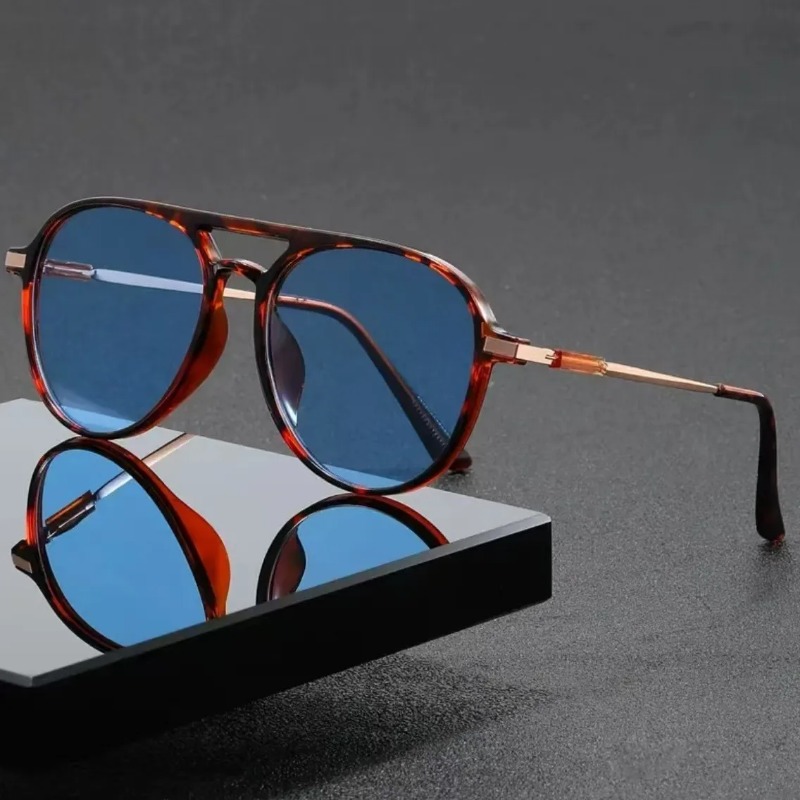 نظارات شمسية طراز الطيار الكلا - مراجعة Street Fashion Glasses وسعره