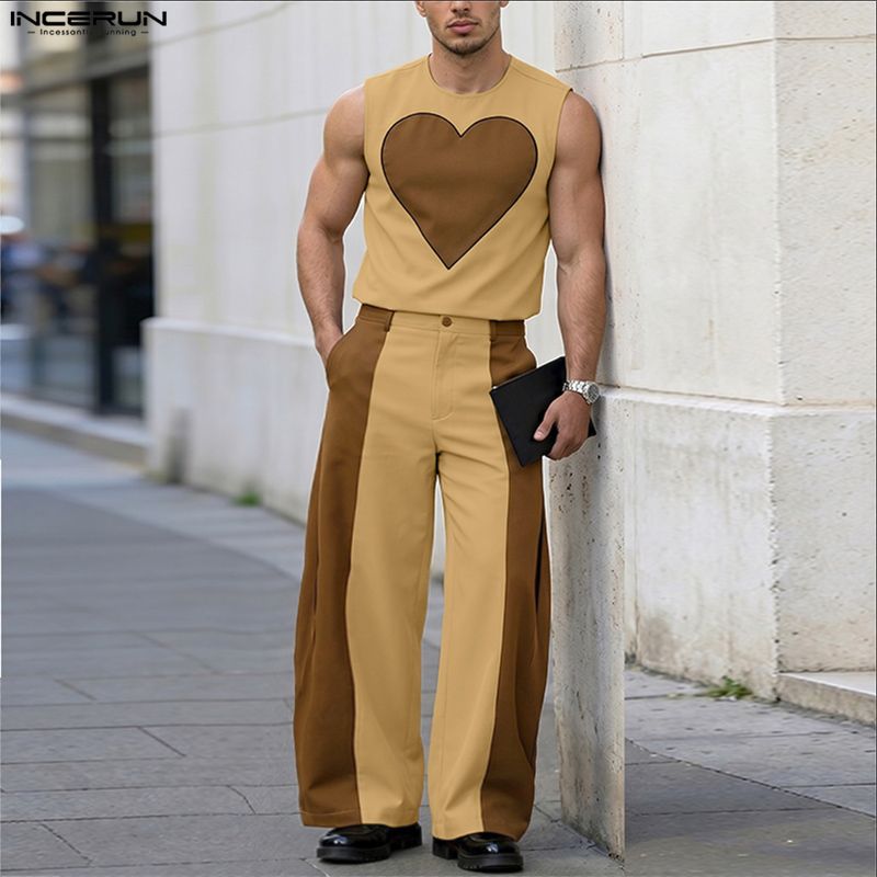 طقم رجالي من INCERUN بتصميم مر - مراجعة Fashion Streetwear وسعره