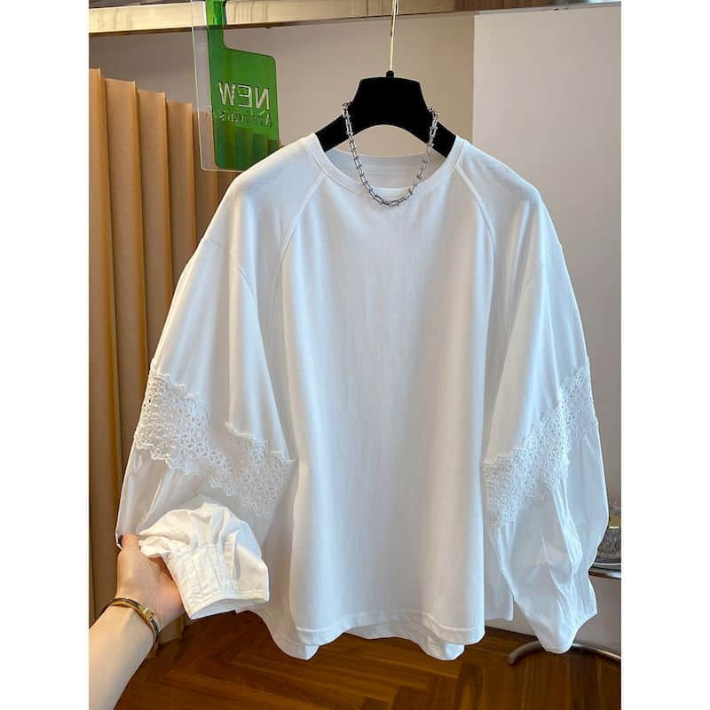 تيشيرتات نسائية سادة بقصة واسع - مراجعة Longline Tee Oversized وسعره