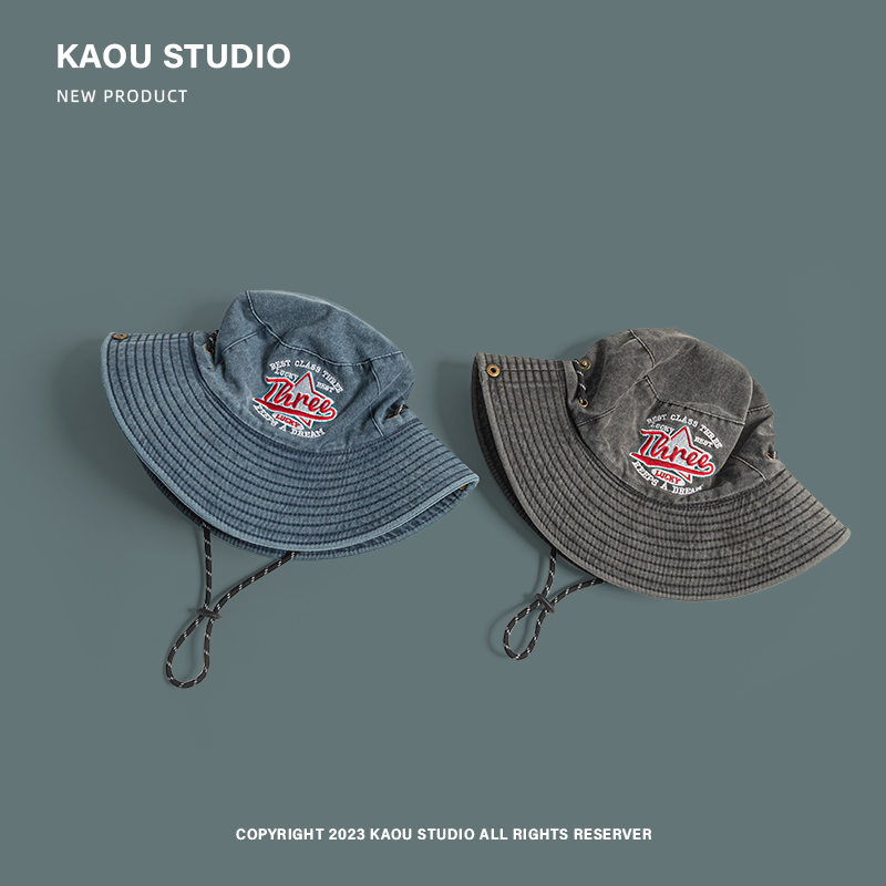 الرجعية إلكتروني مطرزة قبعة رع - مراجعة Bucket Hat Embroidered وسعره