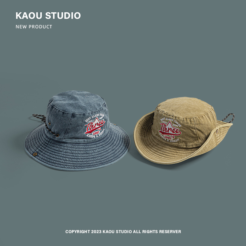 الرجعية إلكتروني مطرزة قبعة رع - مراجعة Bucket Hat Embroidered وسعره