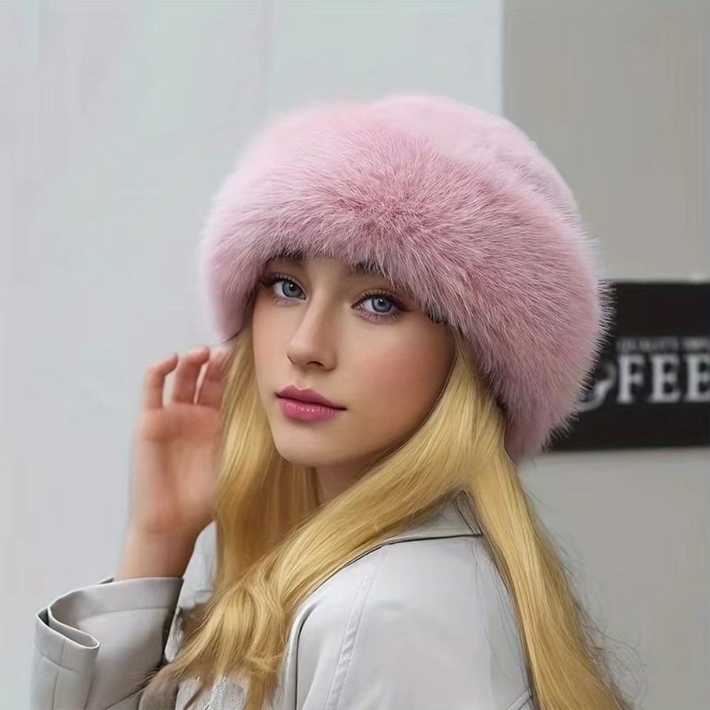 قبعة شتوية جديدة من الفرو المن - مراجعة Bucket Hat Embroidered وسعره