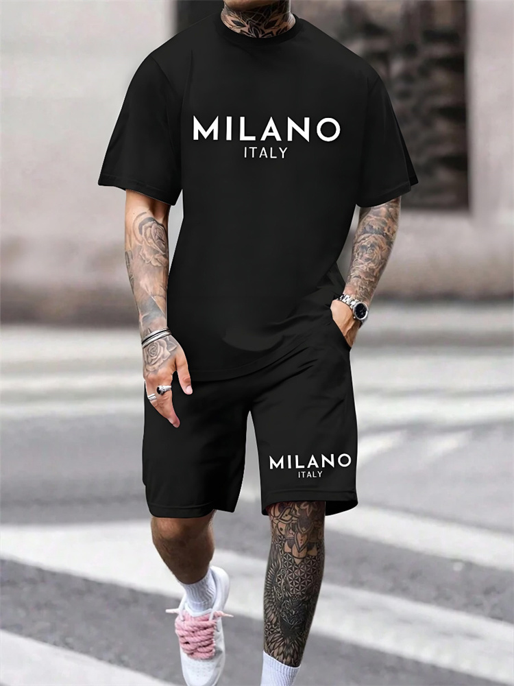 قطعتين ميلانو طباعة الرجال مجم - مراجعة Street Fashion Milano وسعره