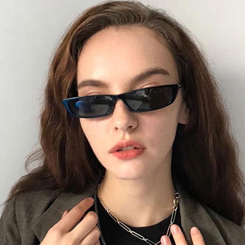 نظارات شمسية مستطيلة صغيرة للن - مراجعة Street Fashion Glasses وسعره