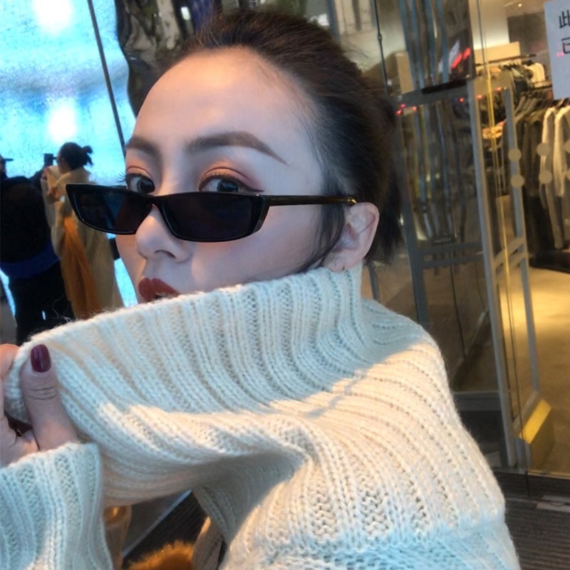 نظارات شمسية مستطيلة صغيرة للن - مراجعة Street Fashion Glasses وسعره