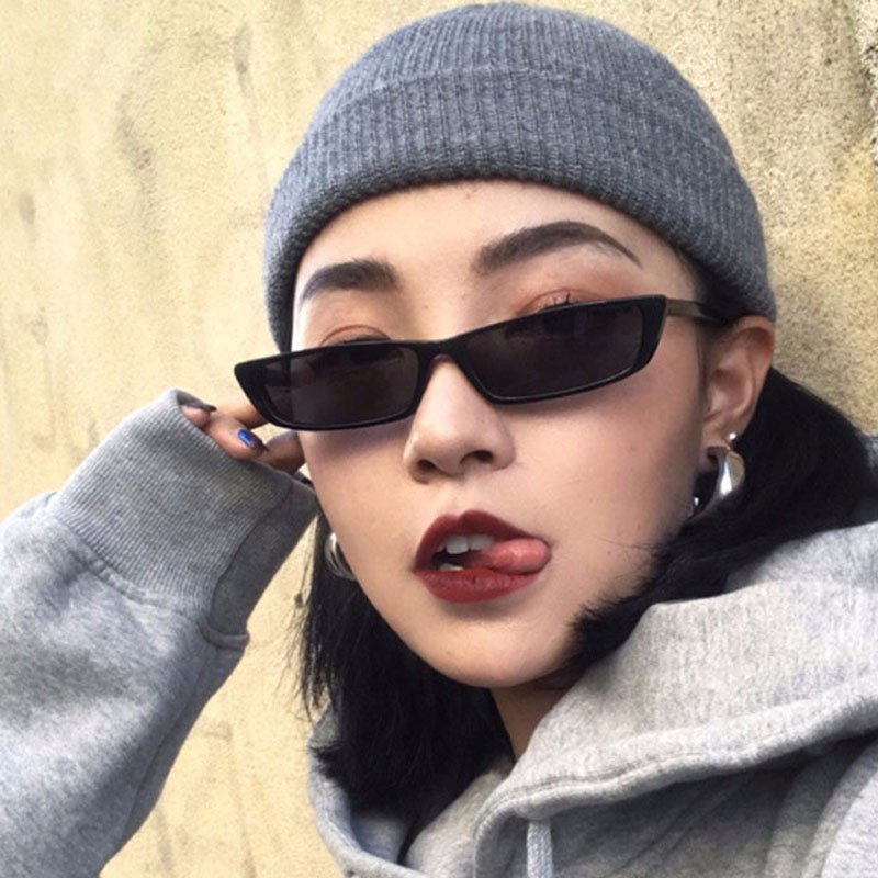 نظارات شمسية مستطيلة صغيرة للن - مراجعة Street Fashion Glasses وسعره