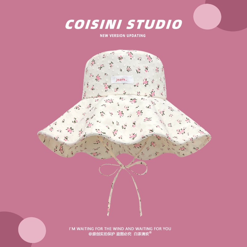قبعات دلو نسائية صيفية عصرية ب - مراجعة Bucket Hat Embroidered وسعره