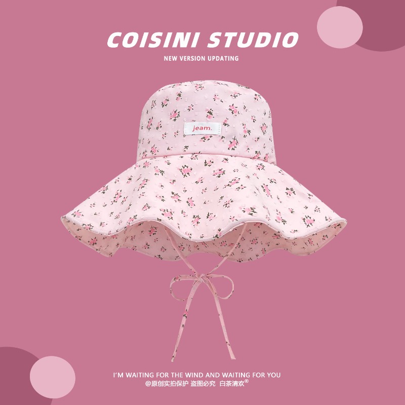 قبعات دلو نسائية صيفية عصرية ب - مراجعة Bucket Hat Embroidered وسعره