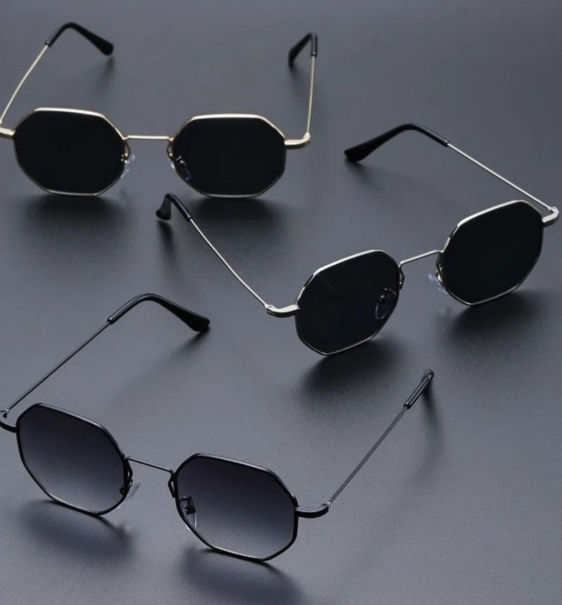نظارات شمسية مربعة صغيرة أنيقة - مراجعة Street Fashion Glasses وسعره