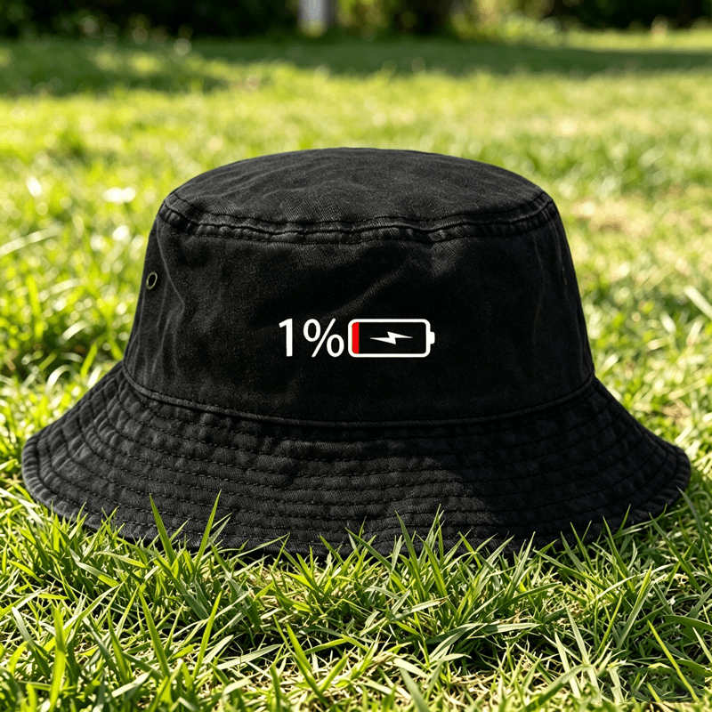 قبعة صياد ريترو سهلة الغسل، مط - مراجعة Bucket Hat Embroidered وسعره