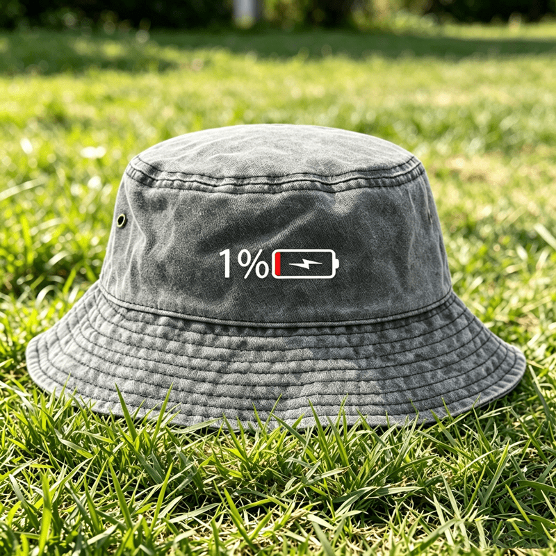 قبعة صياد ريترو سهلة الغسل، مط - مراجعة Bucket Hat Embroidered وسعره
