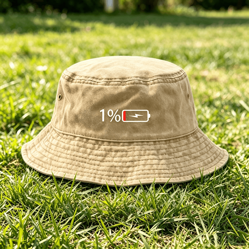 قبعة صياد ريترو سهلة الغسل، مط - مراجعة Bucket Hat Embroidered وسعره
