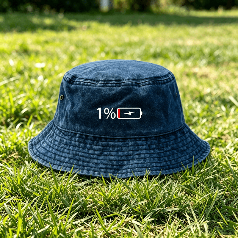 قبعة صياد ريترو سهلة الغسل، مط - مراجعة Bucket Hat Embroidered وسعره